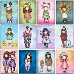 5D DIY Diamond Painting Cartoon little girl princess anime Home Decor Full Square&Round mosaic embroidery Cross stitch Art Paint