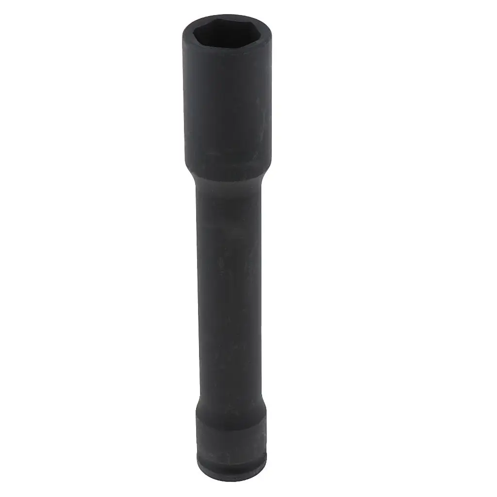 High-performance 24 Mm Socket with 1/2 Inch Drive, 6 Point, Black