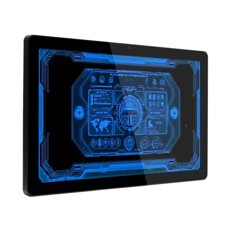 YC-212H Lettore pubblicitario touch screen Android 12 da 21,5'' con montaggio a parete RK3588 4GB+32GB