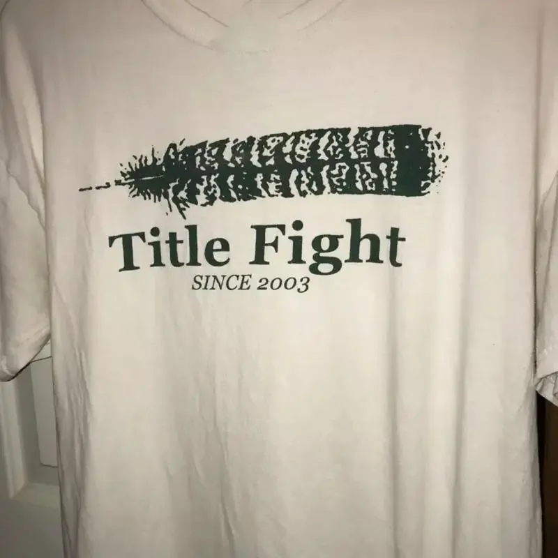 Seltenes Title Fight Band Cotton For Fan S 2345XL T-Shirt