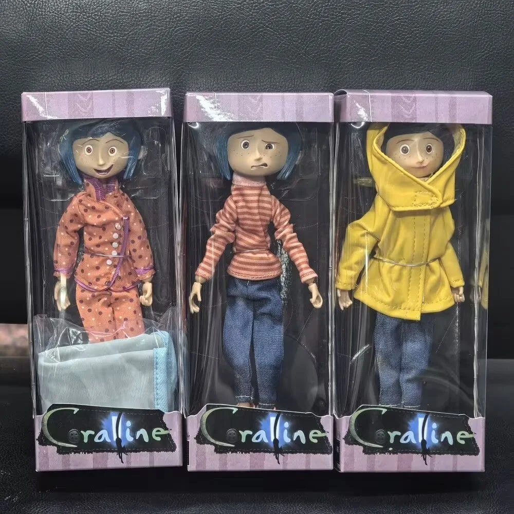 Figurine articulée Neca Coraline, version film, 7 pouces, objet de collection pour les collectionneurs de films, décoration pour la maison