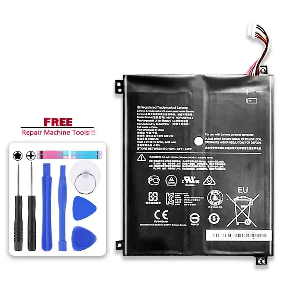 

Notebook Battery NB116 8400mAh For Lenovo Ideapad 100S 100S-11IBY 100S-80R2S Series 0813001 1ICP4 145-2 0813001 5B10K37675