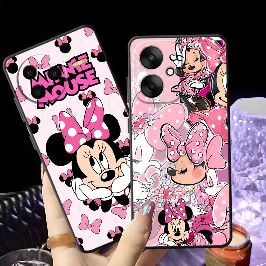 

Case for Xiaomi Redmi 10 12 12C 9A 9C A1 A2 Plus 13C A5 9T K40 K50 Gaming K60 Soft Back Phone Cover Disney Minnie Mouse