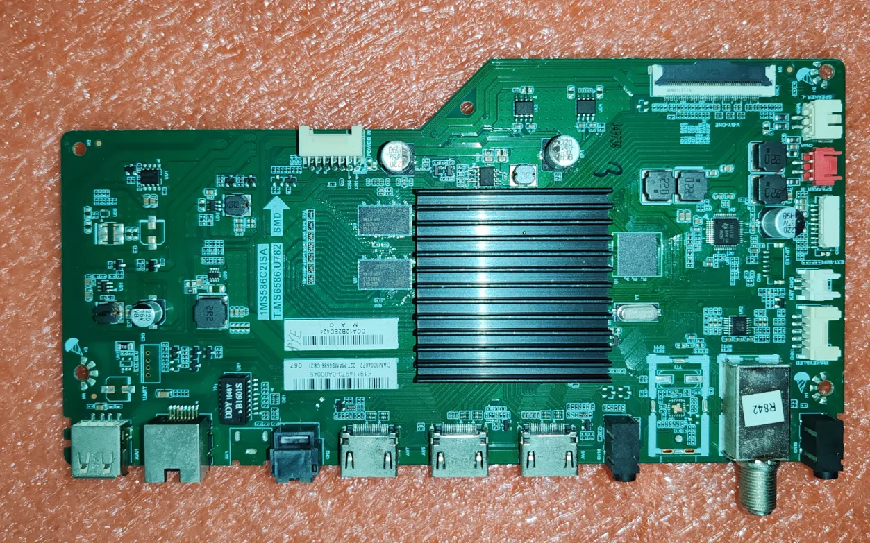 

T.MS6586.U782 1MS586C21SA LED TV motherboard tested well Physical photo, buyer checks interface
