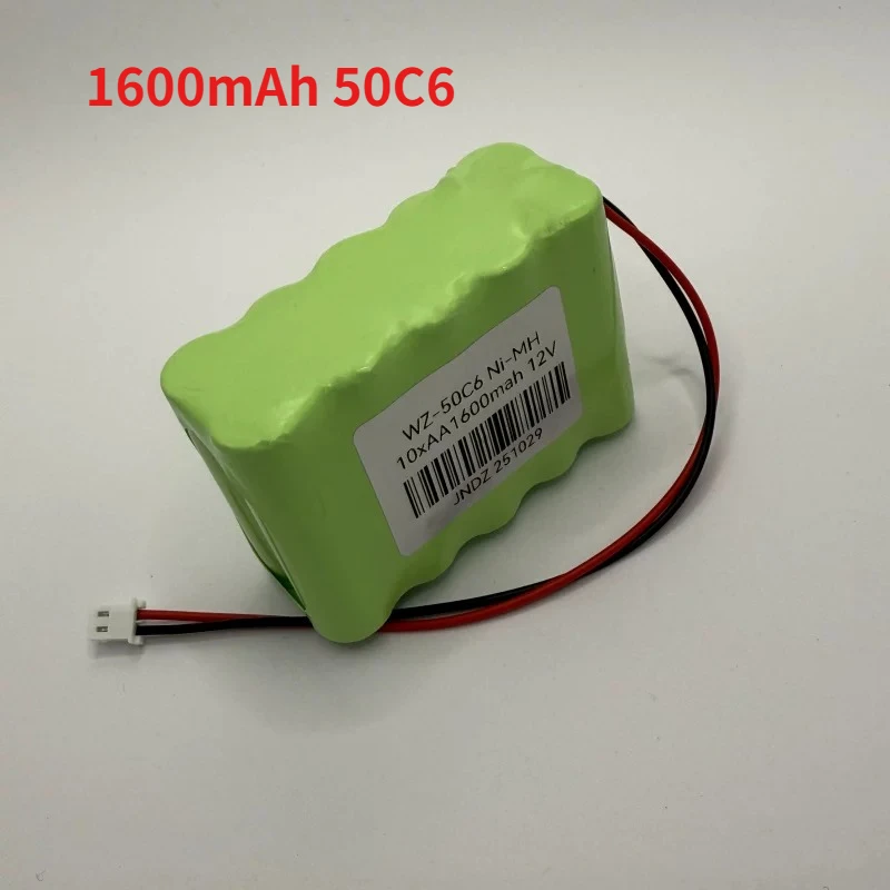 New 12V 1600mAh-2500mAh Replacement NI-MH Battery Pack for Smith Single and Dual Channel Injection Pump WZ-50C6 WZS50F6 WZF-50F2