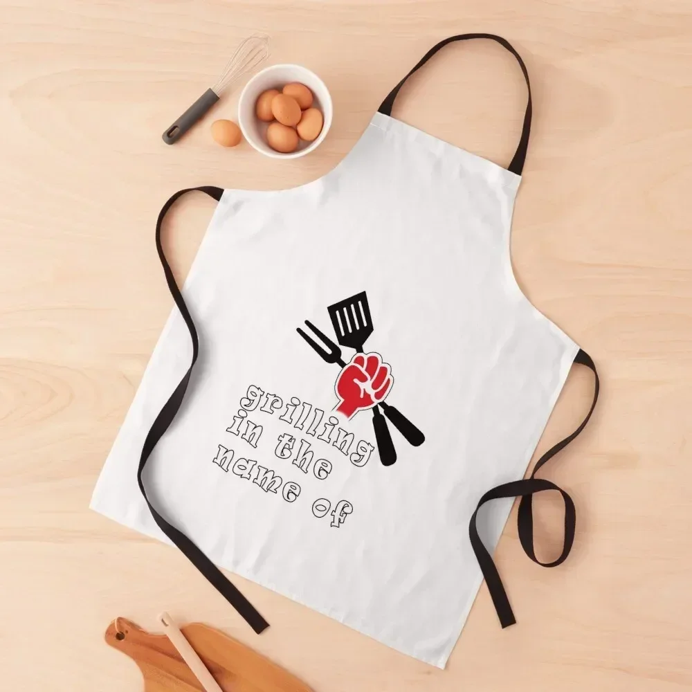 

grilling in the name of Apron Household Items Useful Kitchens Accessories Cooking Clothes Apron