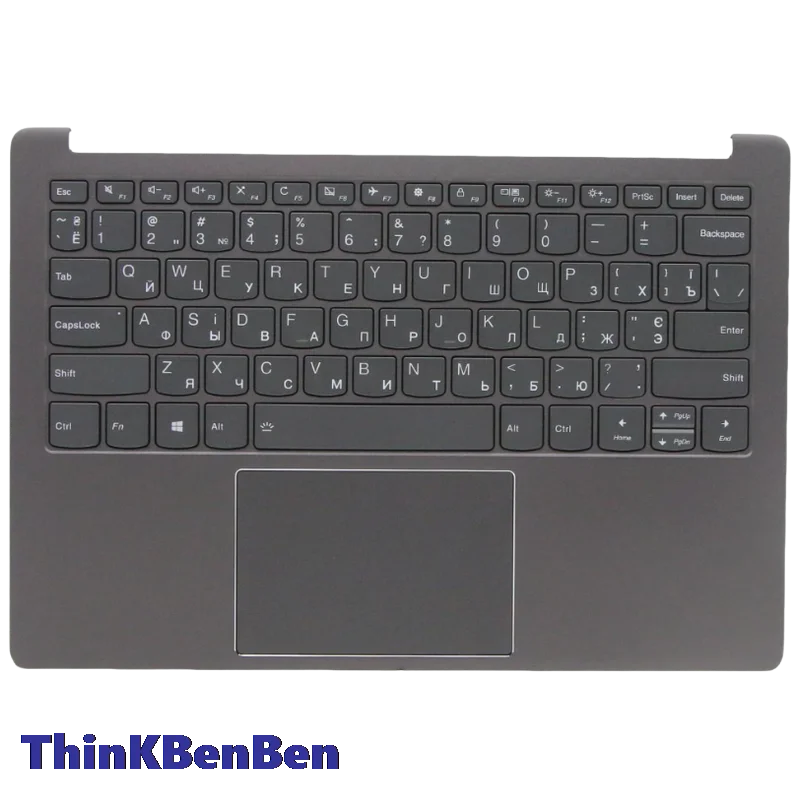 UKR Ukrainian Iron Gray Keyboard Upper Case Palmrest Shell Cover For Lenovo Ideapad S540 13 13IML 13API 13ARE 13ITL 5CB0Z27887