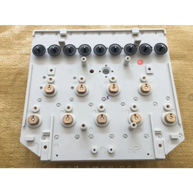 Computer embroidery machine accessories, nine-pin bottom line detection alarm panel assembly, square type, head clamp assembly