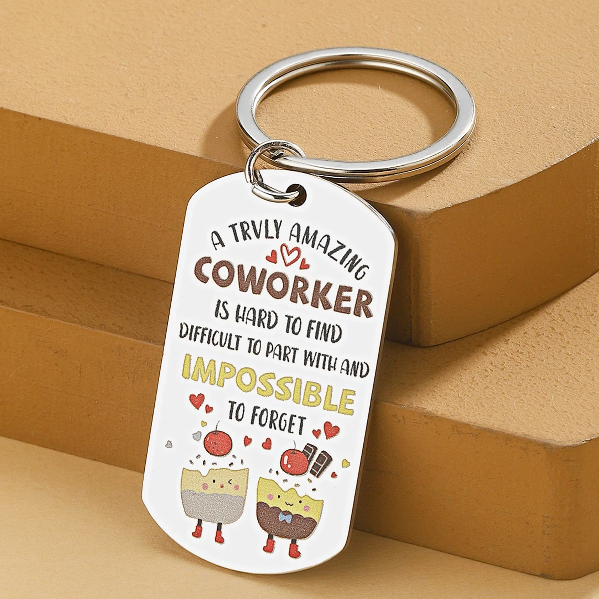 Farewell Gift for Colleagues Best Colleague Keychain for Women Thank You Gift for Colleagues Birthday Retirement Keychain