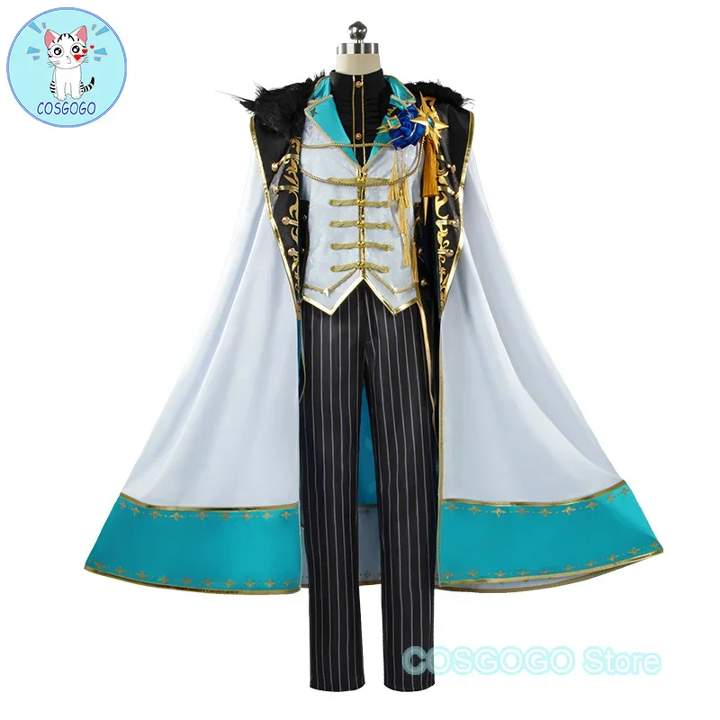 COSGOGO [Customized] Nijisanji Vtuber Kaida Haru Cosplay Costume Halloween Outfits Women New Suit Uniform