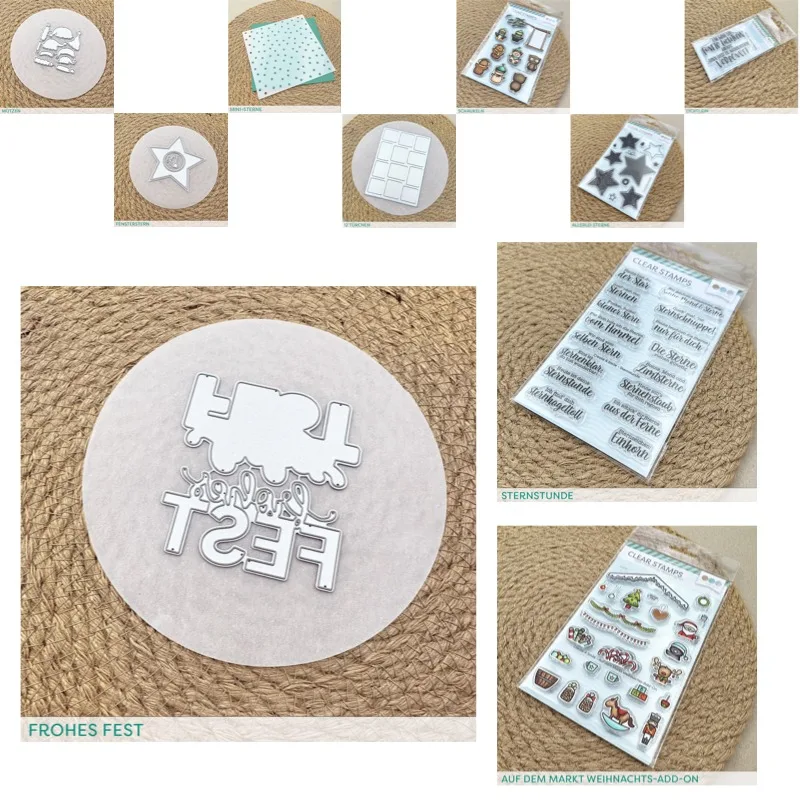 Sorts of Stars Critical Moment Metal Cutting Die And Stamp Scrap Booking Background DIY Decoration Craft Embossing Stencil 2026