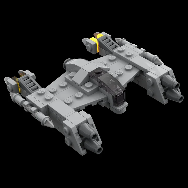 328 قطعة MOC المارقة فئة Magnaguard Starfighter 1 نموذج اللبنات لعبة تجميع لتقوم بها بنفسك هدايا عيد الميلاد فكرة الطوب الاطفال عيد ميلاد #5