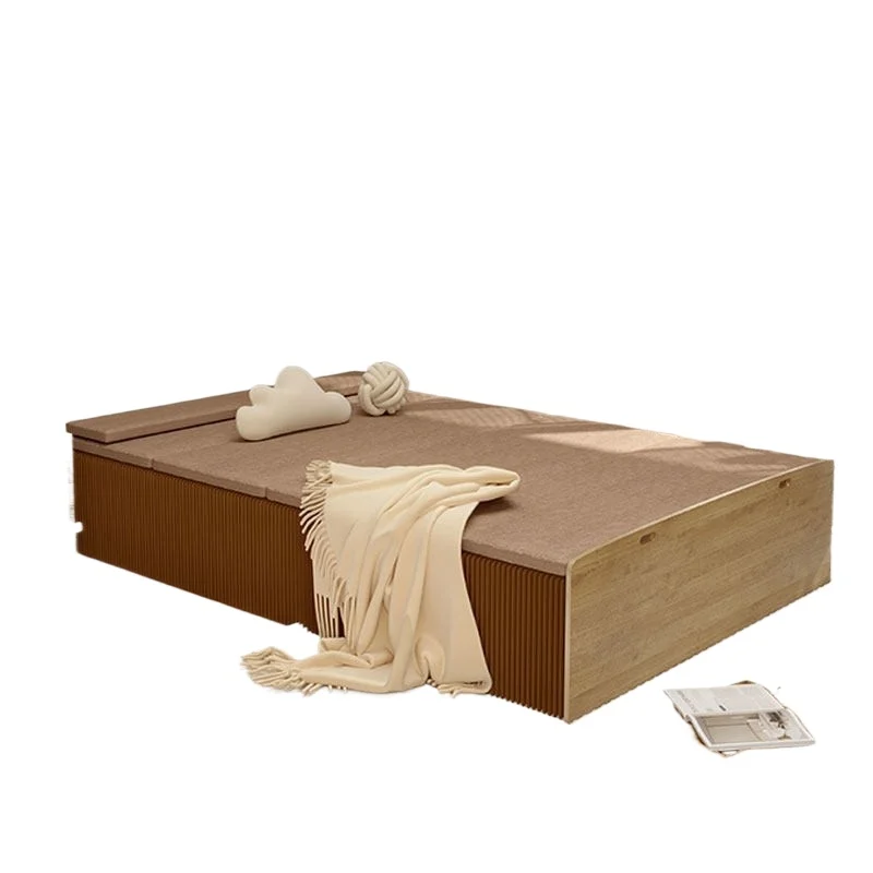 Small apartment office lunch break bed, multifunctional retractable organ paper bed