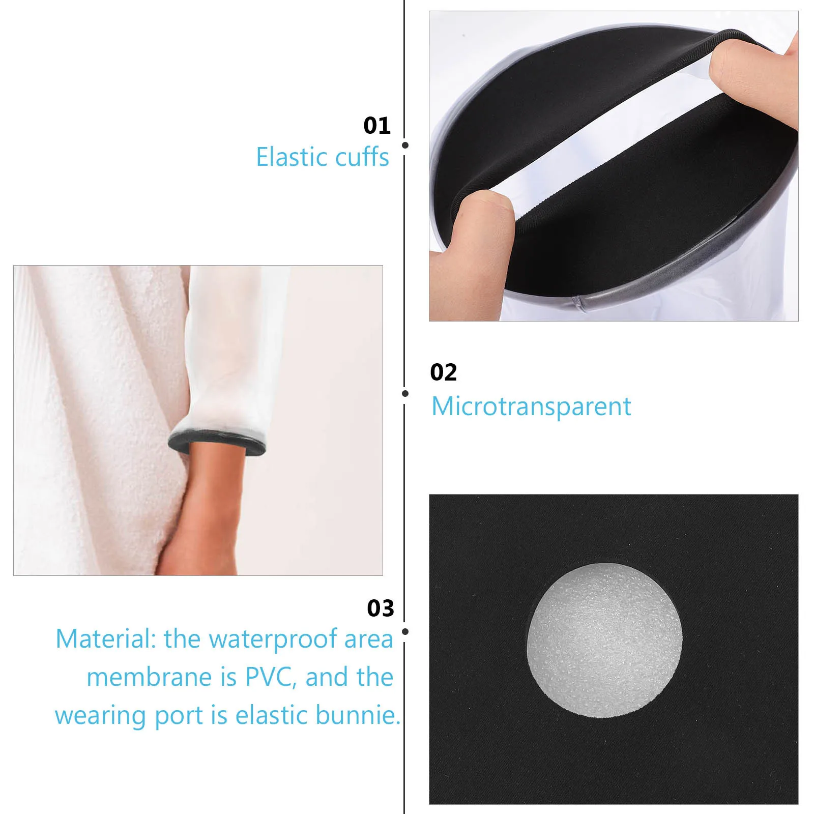 

Waterproof Shower Protector for Upper Arm Reusable Cast Cover Elbow Injury Defense Reliable Post-Surgery Recovery Gear