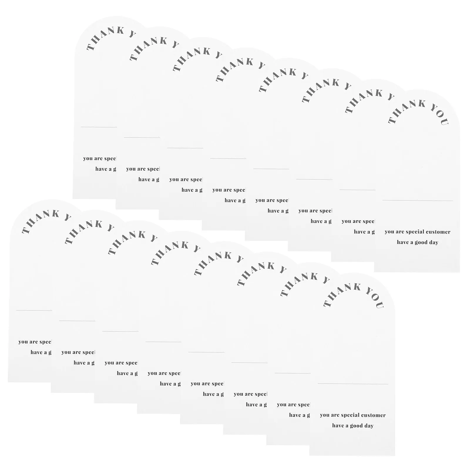 

50Pcs Thank You Sticker Roll Premium Anti-Wear Adhesive Labels for Food Bag Sealing Gift Wrapping Notebook Decoration DIY