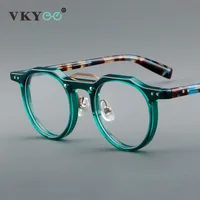 VICKY Retro nueva moda diseño personalizado gafas de protección contra luz azul para hombres y mujeres se pueden personalizar con prescripción 5805