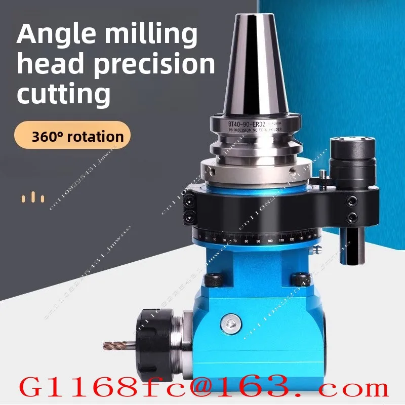 BT40-90 Degree Angle Head Side Milling Cutter Handle BT50-ER25 32 40 Right Angle Side Milling Head Part