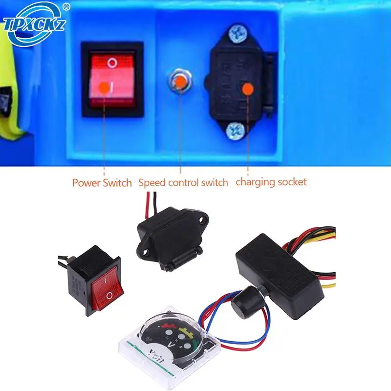 Electric Sprayer Speed Controller 12V Adjustment Switch Position Adjuster Agricultural Insecticide Sprayer Charging Accessories