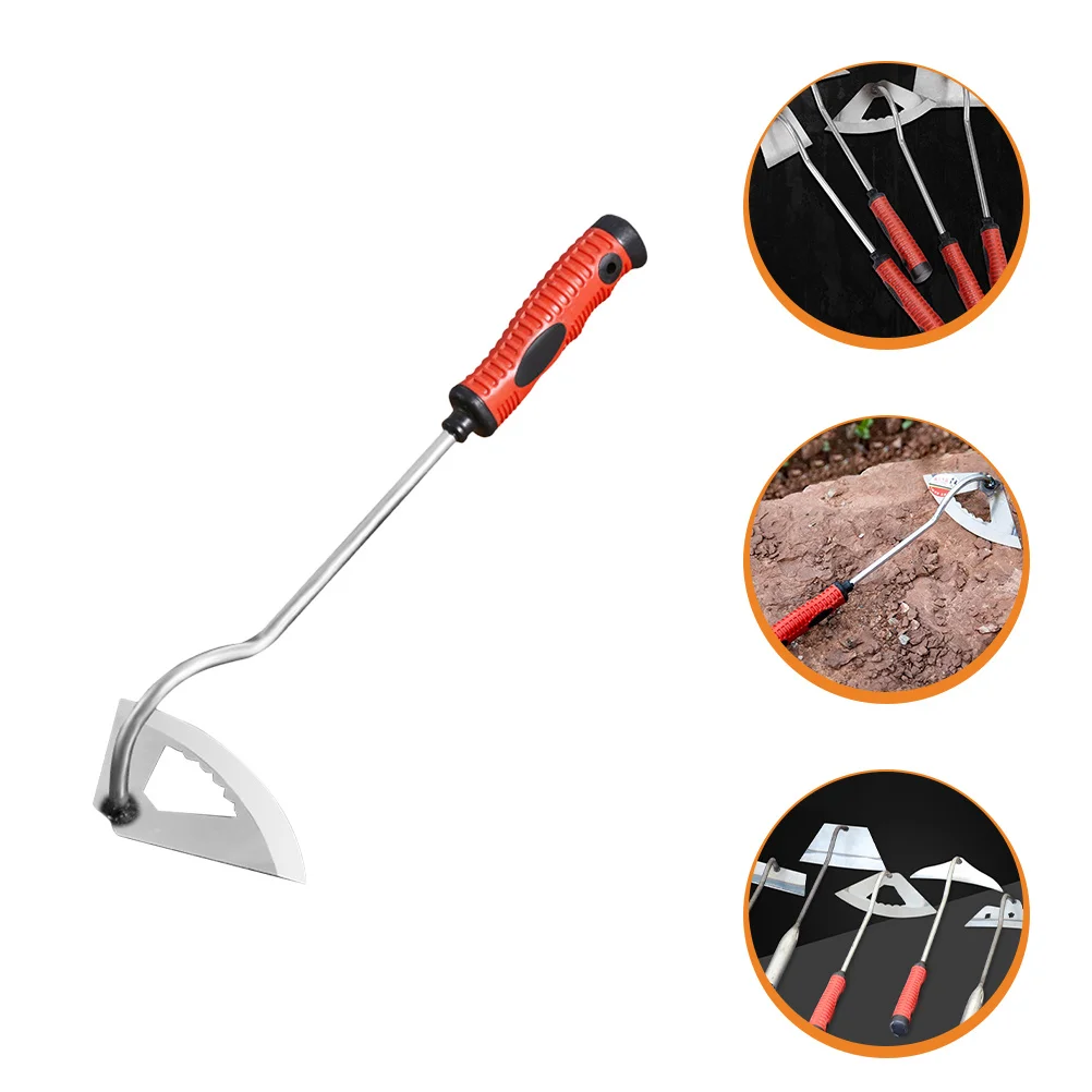 

Garden Hoe Hollow Design Durable Hand Hoe for Digging Weeding Loosening Soil Gardening Tool Practical Hoeing Tool