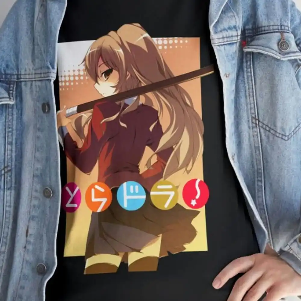 Toradora T Shirt Taiga And Ryuuji Aisaka Takasu Anime Kawaii