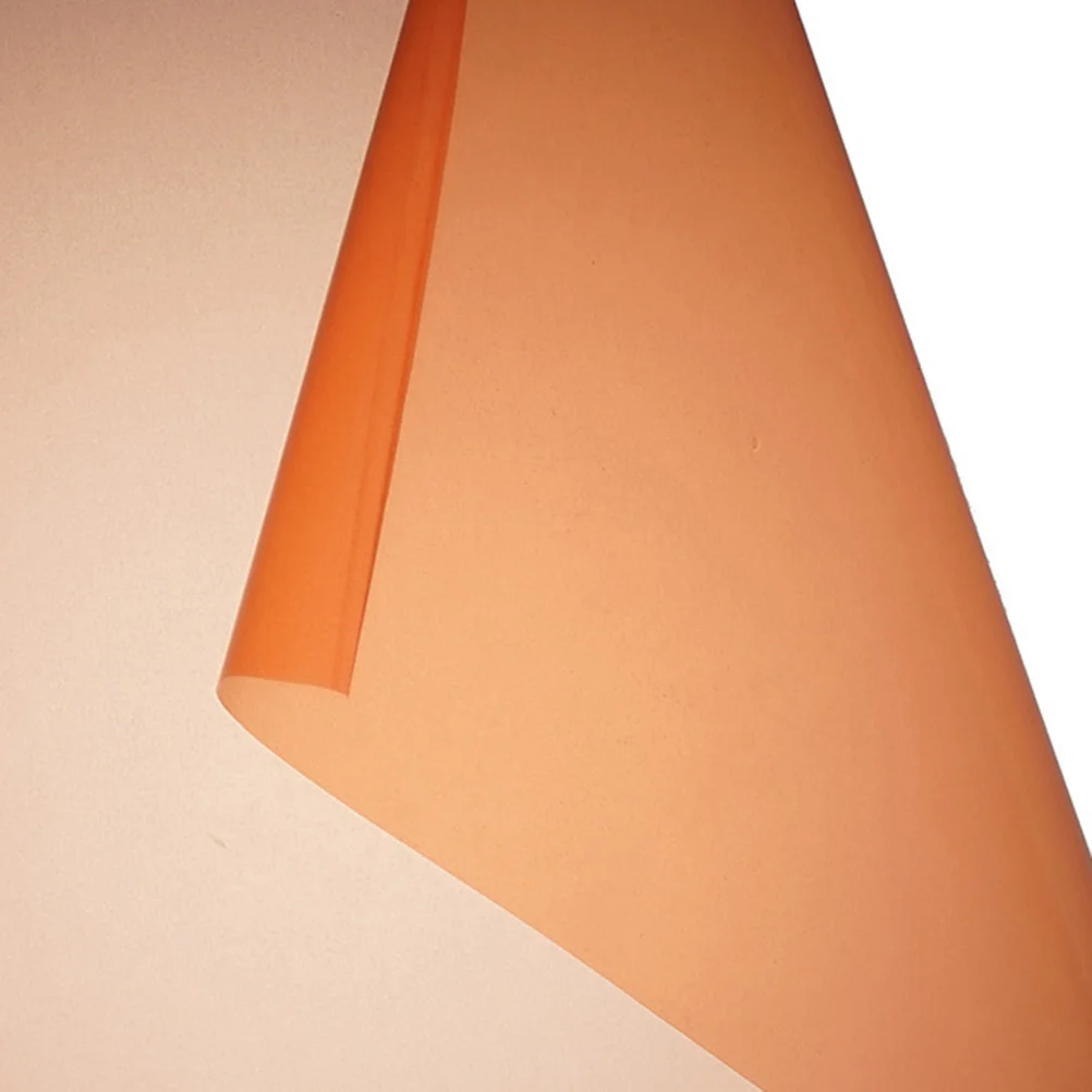 

4Pcs Lighting Gel Filters Transparent Color Correction Sheets for Stage Photography Video Studio Plastic Color Film