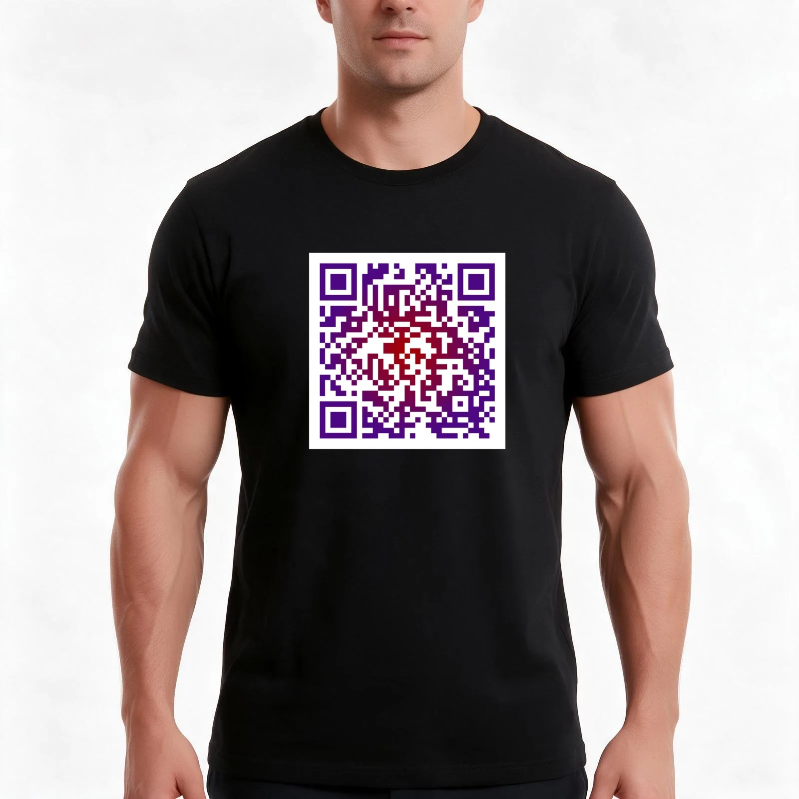 Sexy Sax - Careless Whisper - QR Code T-Shirt, Summer Casual Cotton Tee, Oversized Streetwear Tops, Vintage Graphic Print