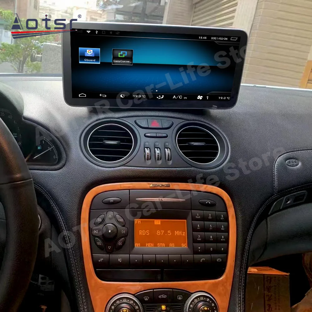 Android Carplay For Mercedes Benz SL R230 SL350 SL500 SL55 SL600 SL65 2001 2002 2003 2004 2005 2006 2007 Car GPS Multimedia Unit