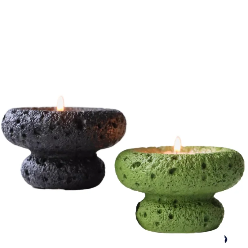 

Tall Volcanic Rock Scented Candles Household Indoor Lasting Bedroom Fragrance Niche Premium Souvenir