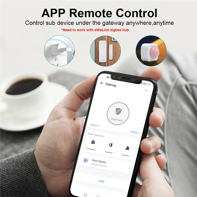 RALCA-Smart Home Wireless Bridge 2.4Ghz For Zigbee 3.0 Hub Ewelink Gateway For Zigbee Devices