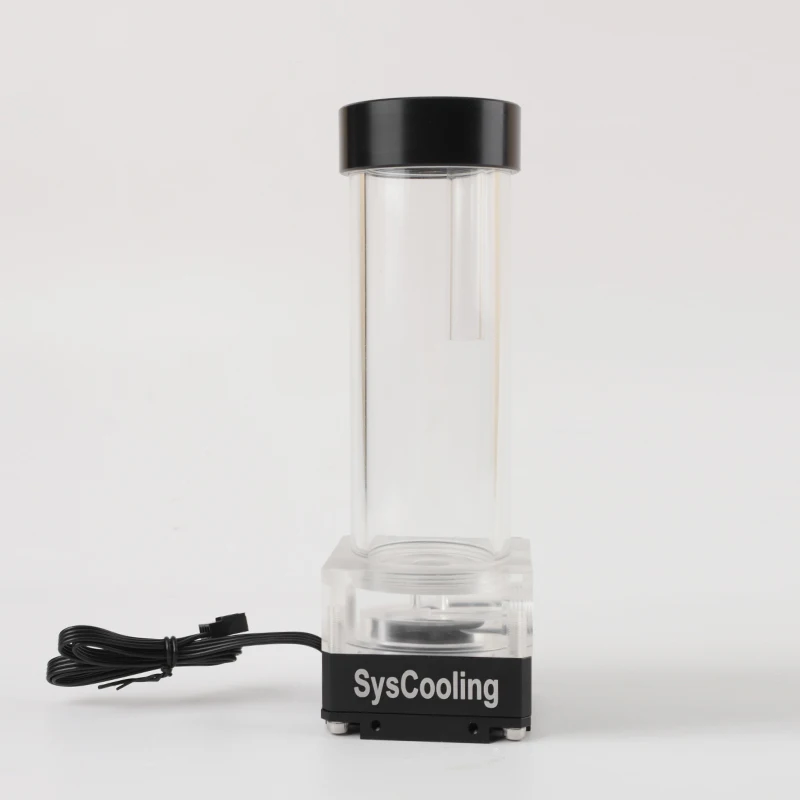 SysCooling Water Cooler Pump 12V Pc Water Cooling Reservoir With 130mm Tank Water Cooling DIY liquid cooling for Print