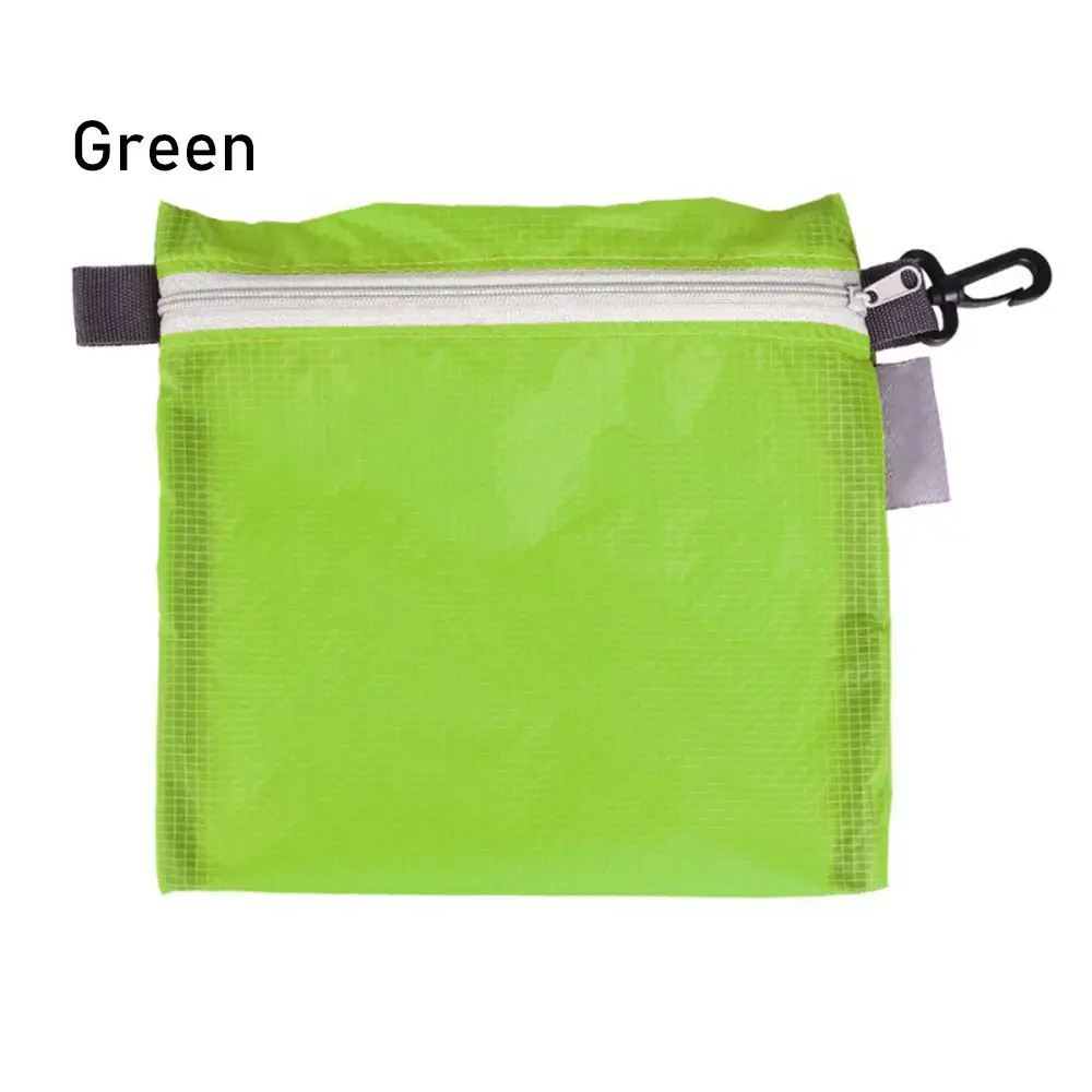 4 colors with hook Pocket Portable pouch Outdoor Organizer Backpack Rain Cover Travel Cosmetic Bag Waterproof swimming bags