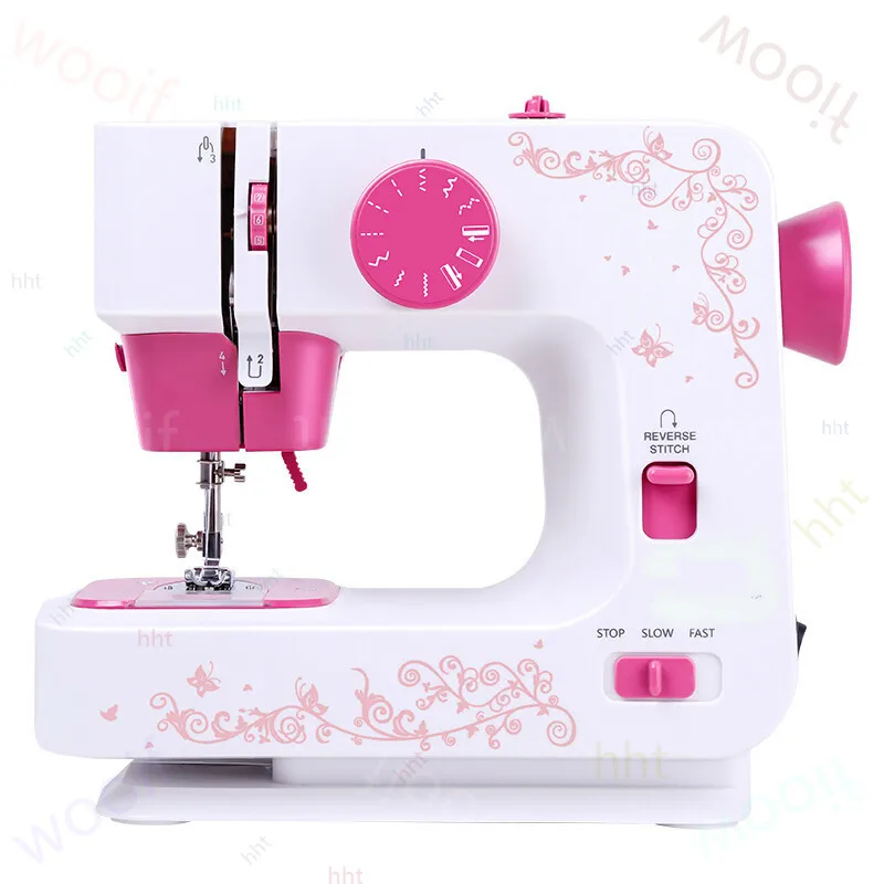 Sewing Machine 1501 Mini Household Multifunctional Electric Thick Sewing Machine 12 Kinds of Stitch Edge Locking Machine