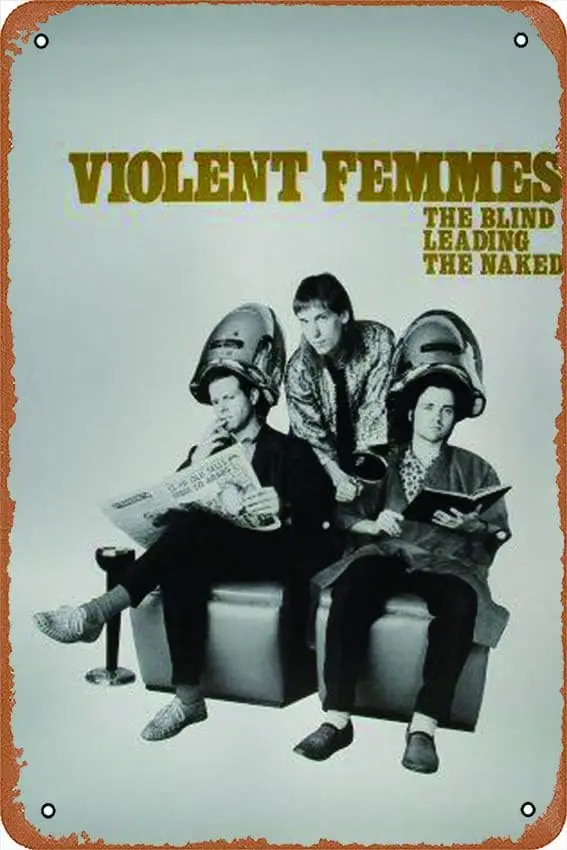 Violent Femmes Metal Tin Sign Outdoor Indoor Wall Panel Retro Vintage Poster 8x12 Inch sign