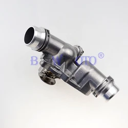 Aluminium obudowa termostatu płynu chłodzącego wylot pompy wody dla BMW E46 E39 X3 X5 Z3 Z4 320i 325i 330i 525i 530i 11531437040