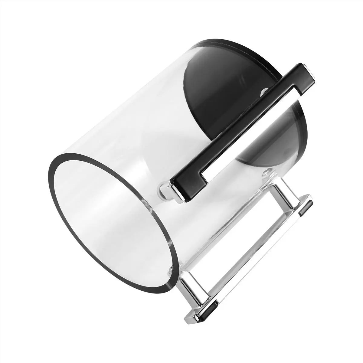 Doings Hand Washing Cup Acrylic Round Washing Cup Hand Wash Cup with Two Metal Handles for Jewish Prayer Wash Cup Round