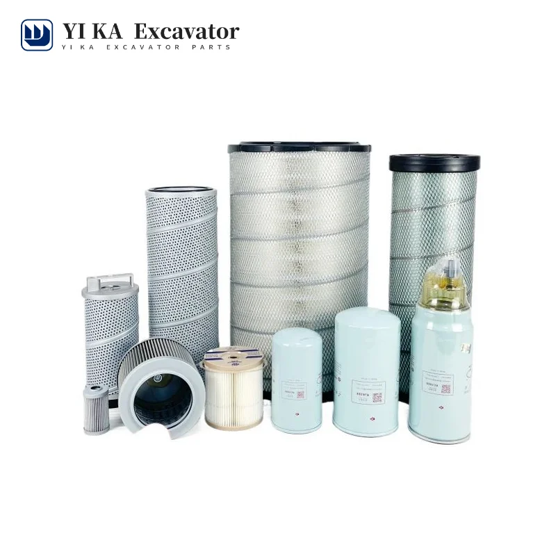 Filter adapter Sany SY365H mining excavator filter element suction return oil filter pilot filter 60101256 diesel filter