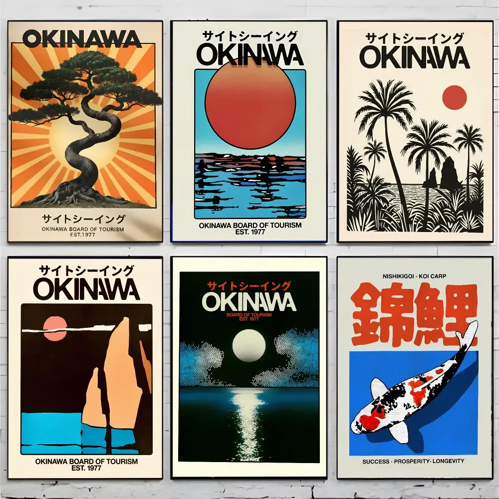 Vintage Japanese Print Showa Retro Travel Poster Top-tier Indoor room Decor Art & Household Decoration Presents