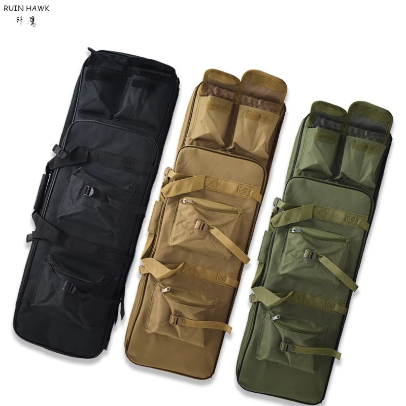 

Outdoor hunting air gun bag nylon air rifle bag rifle backpack dual waterproof universal gun bag fishing gear bag