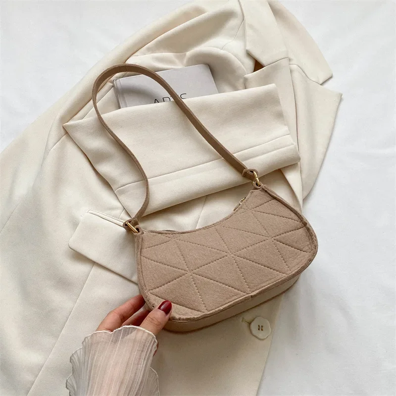 Underarm Shoulder Bag for Women  2023 Summer New Fashion Simple Casual Handbag