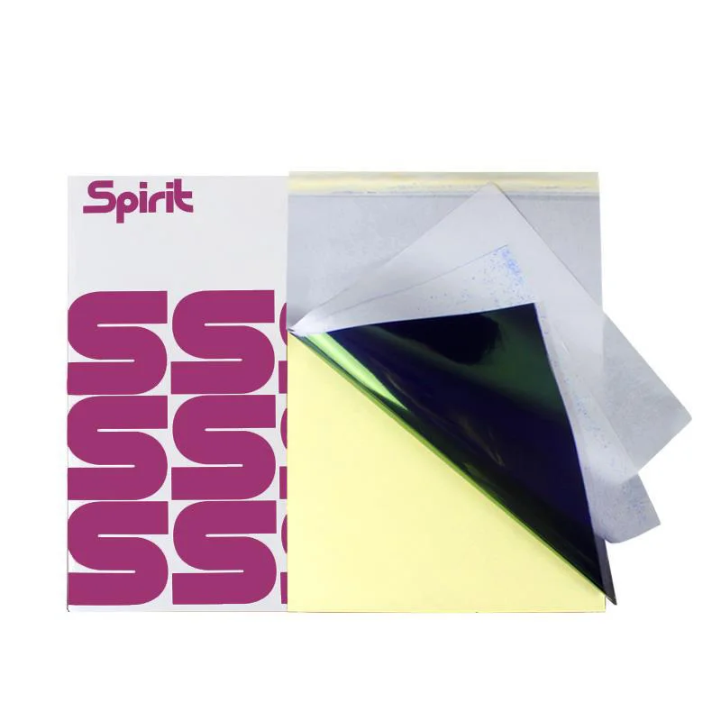 A4 Tattoo Transfer Paper 4 Layer Carbon Thermal Stencil Paper for Tattoo Transfer Machine Hand Drawing Tattoo Accessories