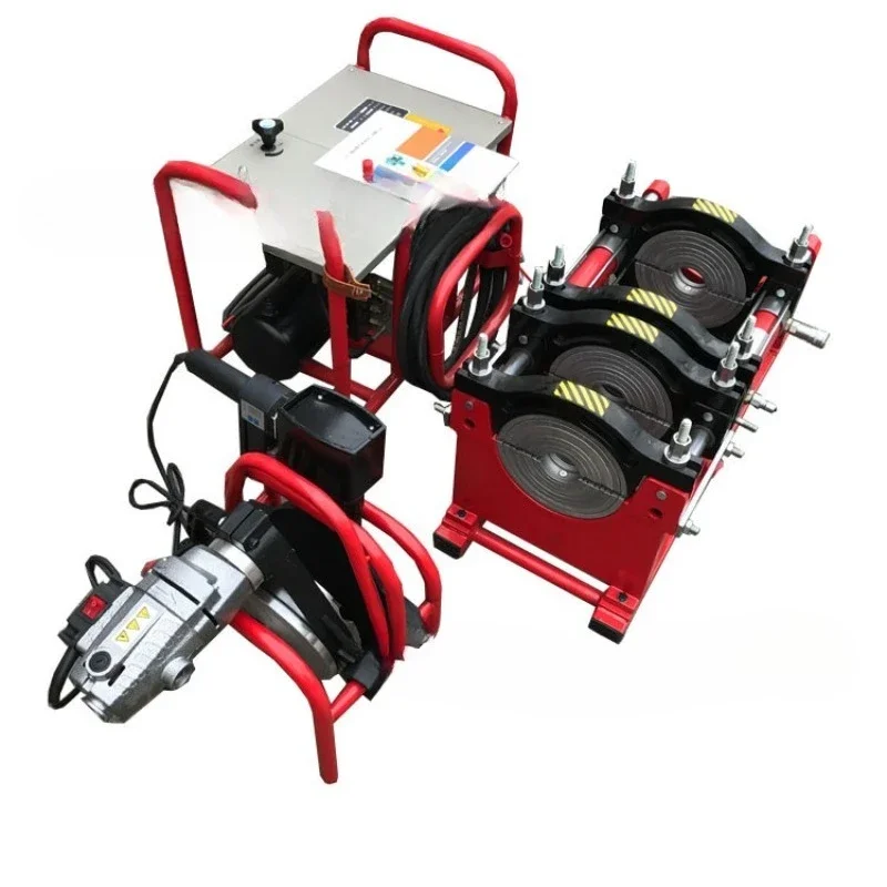 Hydraulic hot melt butt welding machine PE water pipe heating pipe heat
