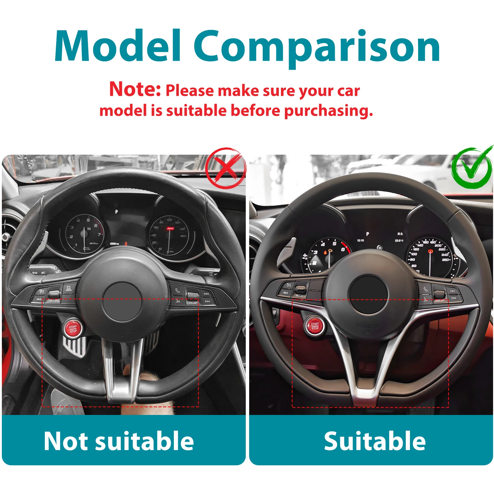 Real Soft Carbon Fiber Sticker For Alfa Romeo Giulia 952 Stelvio 949 2017 2018 2019 LHD RHD Car Steering Wheel Button Frame Trim