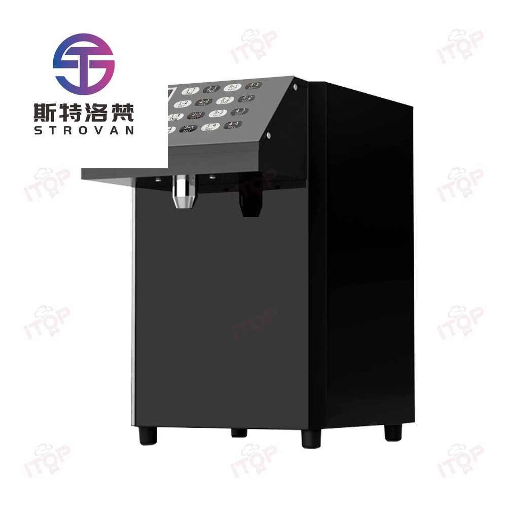 

STLW JW 8,5 л пластиковое оборудование для сиропа и пузырькового чая 220 В машина для количественного дозатора фруктозы/дозатор сиропа для фруктозы