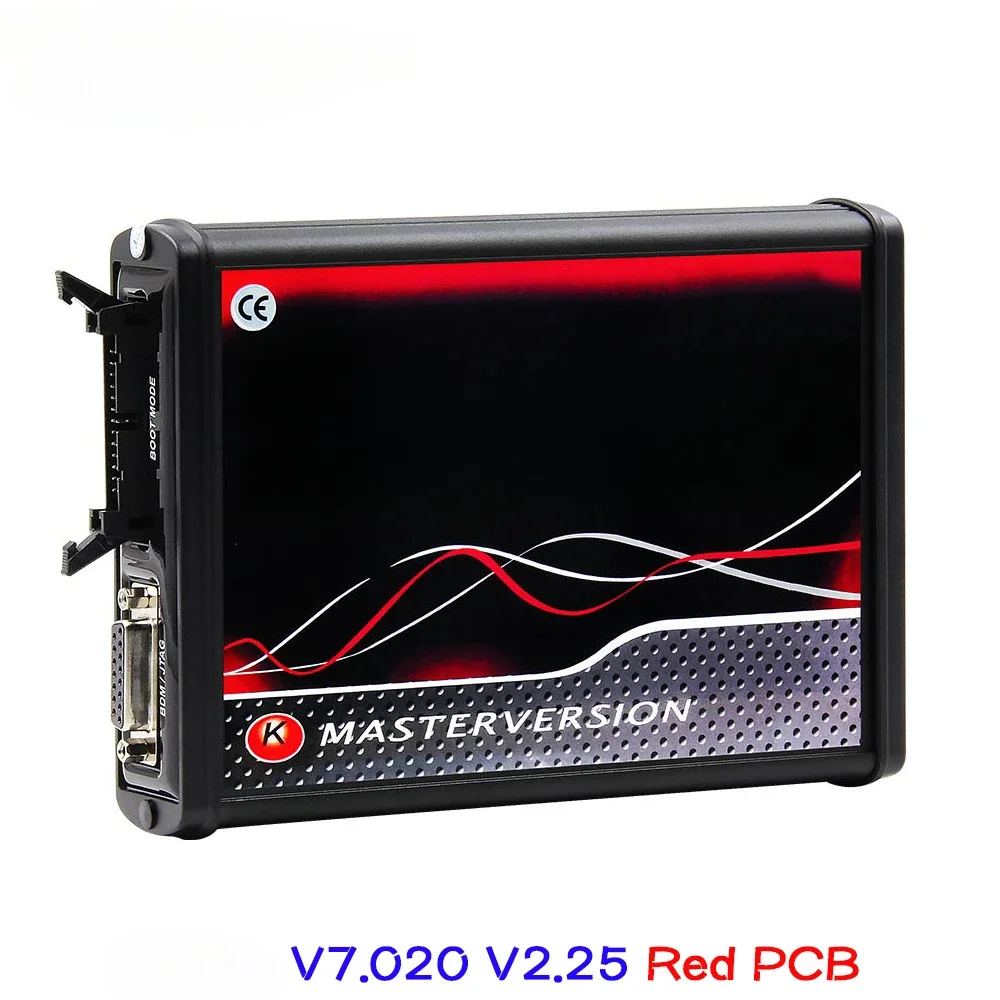 V7.020 V2.25 Red PCB red European version ECU programmer, unlimited points, can be networked