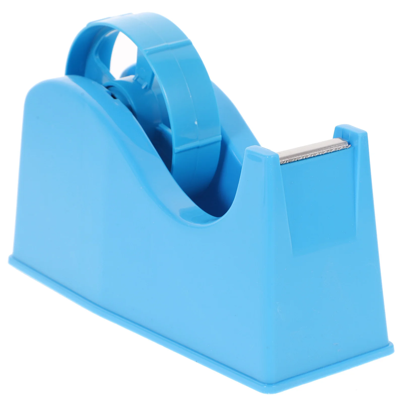 Tape Dispenser Desktop Stationery Organizer Non-Slip Base For Sealing Packaging Craft Adhesive Paper Cutting Random Color