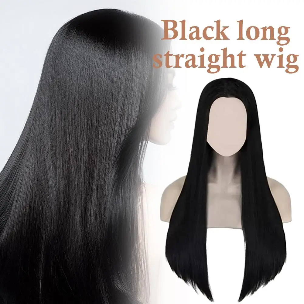 

Long Straight Synthetic Wig Women Universal Cartoon Cosplay Wig Anime Costume Party Heat Resistant Hair Wigs