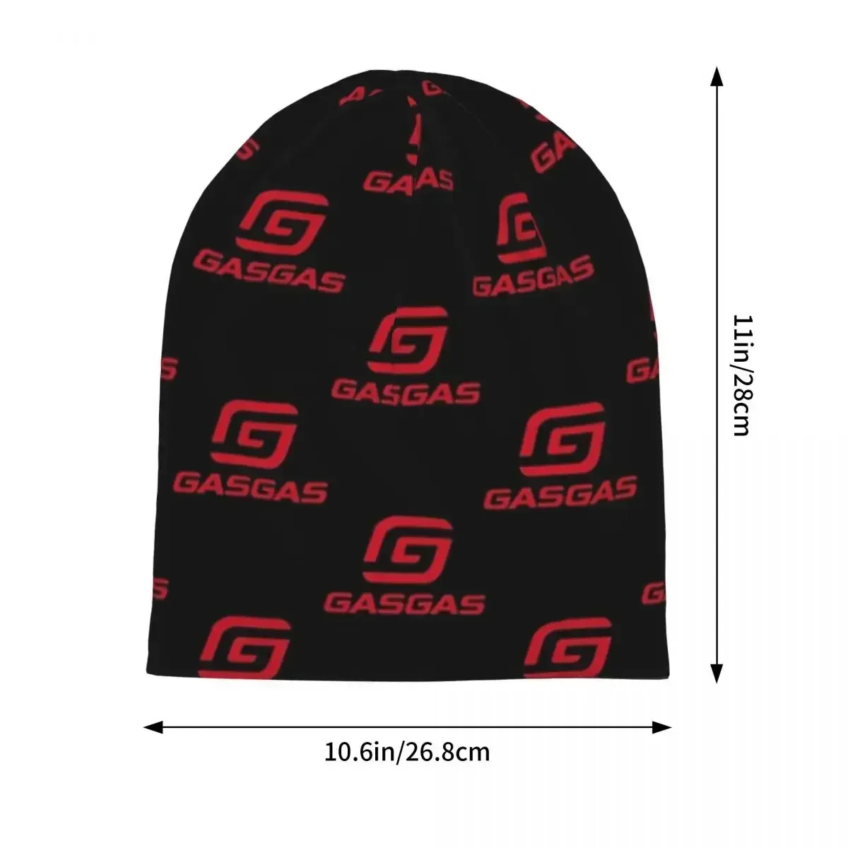 Gasgas Plaid Logo Skullies Beanies Hats Warm Autumn Winter Outdoor Cap Knitted Bonnet Caps For Unisex Adult