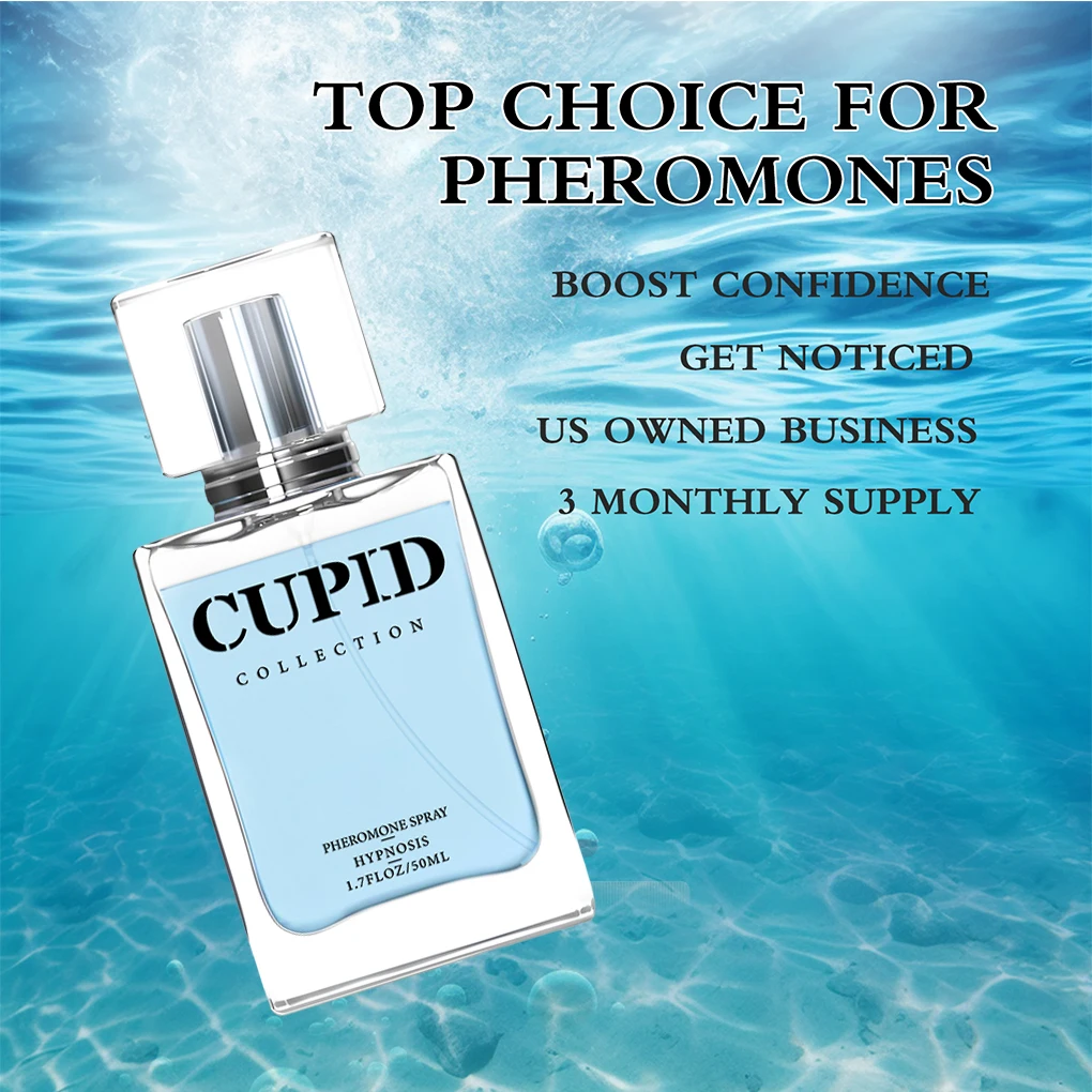 CUPID Perfume Masculino Sensual E Sofisticado Perfumes Masculinos Encantadores e Atrevidos Sedutores Em segunda geração 50ml