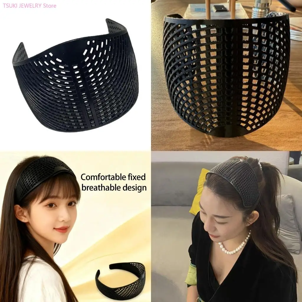 

62KE Fashion Forward Headbands for Stylish Hijab Presentation Trendy Look Enhancement