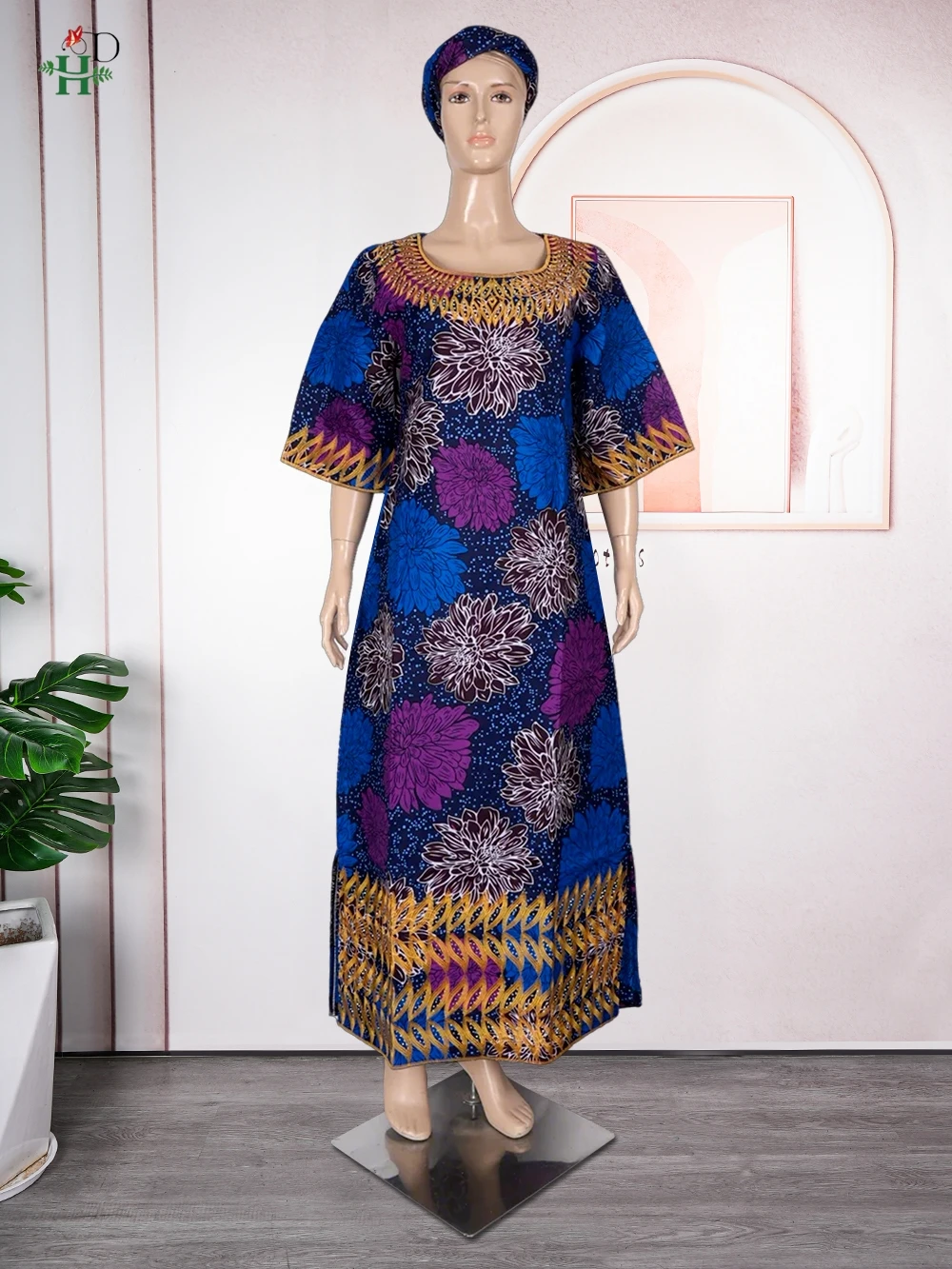 H&D New African Clothes For Women Traditional Embroidery Dresses Bazin  Women High quality Party Wedding occasion - AliExpress 200000532